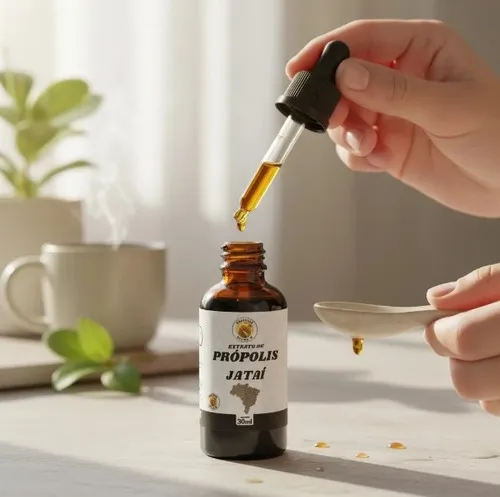 Extrato Própolis Jataí Orgânico 2un De Abelha Em Abelha 30ml — 3
