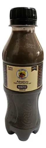 Atrativo Misto Premium Jataí, Iraí, Mandaçaia 200ml + Cera
