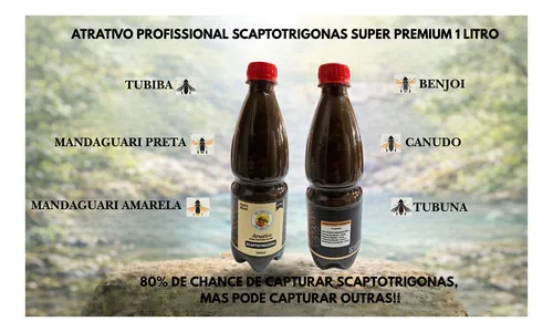 Atrativo Scapto Premium : Benjoi, Canudo, Tubuna, Etc 1litro — 2