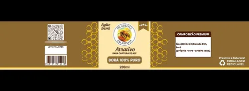 Atrativo Para Captura De Abelha Borá 200ml — 3